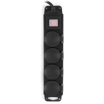  Сетевой фильтр Buro 400MDP-3-B 3м, 4 розетки черный 