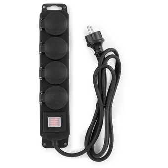  Сетевой фильтр Buro 400MDP-3-B 3м, 4 розетки черный 