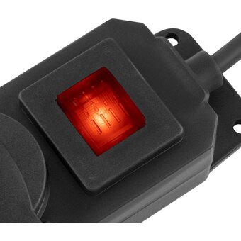  Сетевой фильтр Buro 400MDP-3-B 3м, 4 розетки черный 