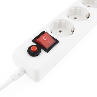  Сетевой фильтр Гарнизон ECL-6-W-7 6р, 10А, 7м белый 