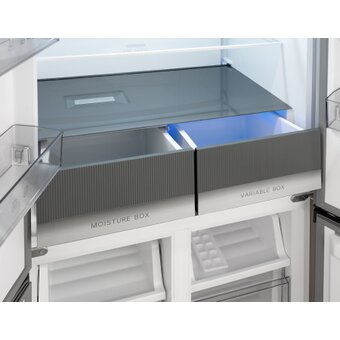 Холодильник Weissgauff WCD 450 Dark Grey NoFrost Inverter   Холодильник Weissgauff WCD 450 Dark Grey NoFrost Inverter