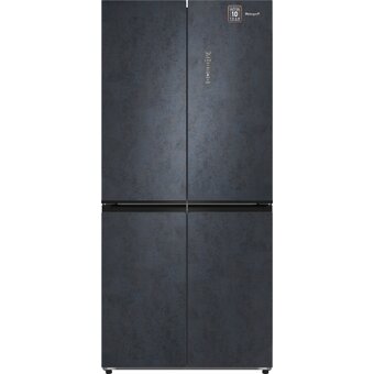  Холодильник Weissgauff WCD 450 Rock Glass NoFrost Inverter 