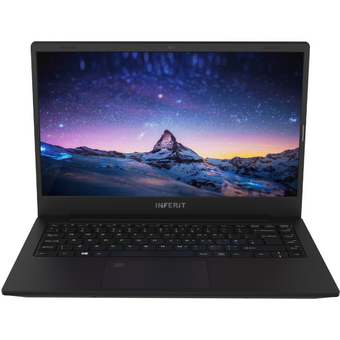  Ноутбук INFERIT Enox IFLTSI5INM 14.1" FHD i5 10210U1.6Ghz/8192Mb/256SSDGb/ UHD Graphics/LTE/4G/noOs Black 
