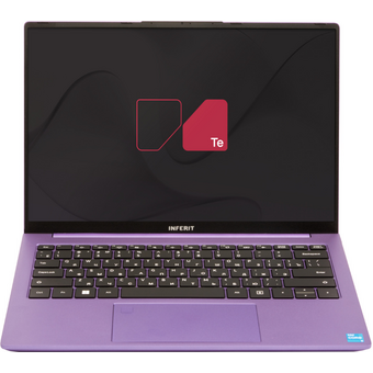  Ноутбук INFERIT Compact IFLTSI5P3CP11 14.1" 1920x1200 i5 1240P1.7Ghz/16384Mb/512SSDGb/ Iris Xe Graphics/noOs1.2kg Violet 