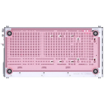  Корпус JONSBO Jonsplus Z20 Pink/White без БП Mini-Tower, TG, no fan, 1xUSB-A 3.2 + mATX, mITX 