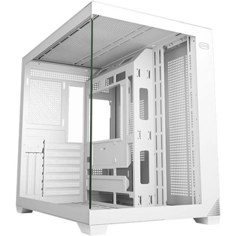  Корпус PcCooler C3T700 WH, без БП Midi-Tower, TG, no fans, 1xUSB-A 3.0 + 2.0 1xUSB-C, ATX, mITX White 
