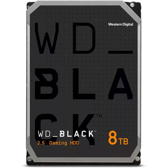  HDD WD Black WD8002FZBX, 8ТБ, SATA III, 3.5" 
