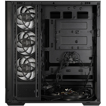  Корпус ZALMAN P40 Namu, ATX, Black, Window, Wooden Element, 2xCombo(2.5” or 3.5”), 1xUSB Type-C, 2xUSB3.0, Side 3x120mm ARGB, Rear 1x120mm ARGB 