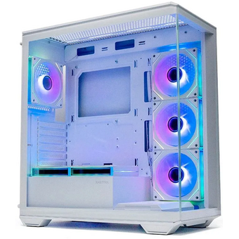  Корпус XASTRA Q600 6ARGB-C10-WH White (Q600-6FM12A-C10-WH) ATX/Aquarium/Screewless/6x120mm ARGB PWM FM fans/Argb+PWM HUB 10port 