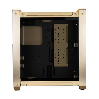  Корпус In-Win Dubili (IW-CS-DUBILIASB-GLD) без БП, Full-Tower, TG, 4x140mm, 2xUSB-A 3.2 + 1xUSB-C E-ATX, ATX, mITX Champagne Gold 