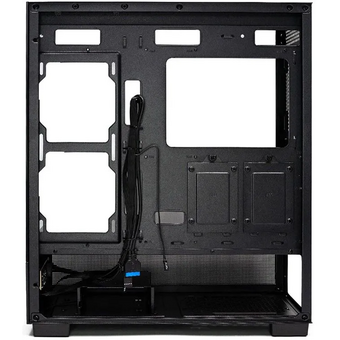  Корпус XASTRA Q500-0F Black (Q500-0F) ATX/Aquarium/Screewless/no fans 