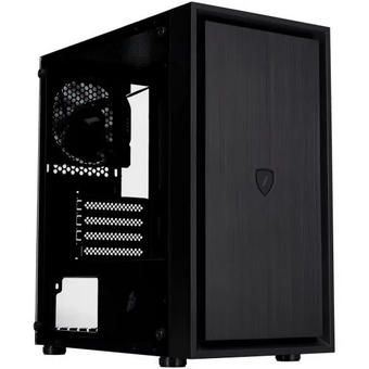  Корпус 1STPLAYER Black.SIR B5-M Black (B5-M-BK-3F) / mATX / 3x120mm fans 