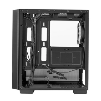  Корпус XASTRA A400M 3FRGB Black (A400M-2FC14F-1FC12F) mATX/Mesh /Screwless TG+Mesh/2x140mm+1x120mm FC FRGB fans 