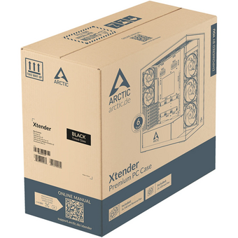  Корпус ARCTIC Xtender (Black) ACPCC00015A 