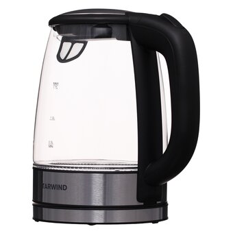  Чайник Starwind SKG5210 черный/серебристый 
