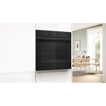  Духовой шкаф BOSCH HJG852YT0T черный матовый 