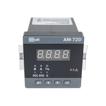  Амперметр DEKraft АМ-72D (50302DEK) 
