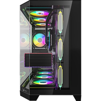  Корпус Formula Crystal Z6 Floe, ATX, без БП, черный 