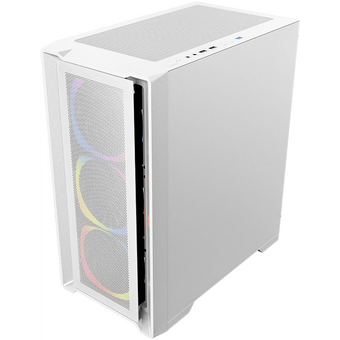 Корпус 1STPLAYER Trilobite T4 MESH ARGB White (T4-WH-4FS7-W) / mATX / 4x120mm ARGB fans 