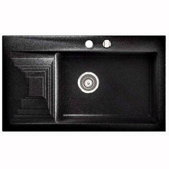  Кухонная мойка Marmorin Halit 520 113 012 black Metalic 