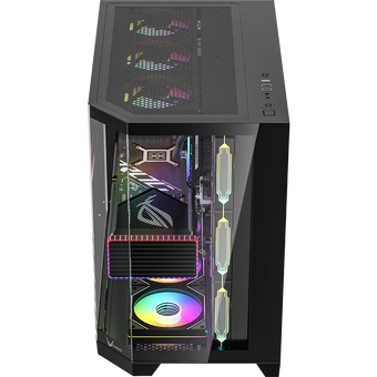  Корпус Formula Crystal Z6 Floe, ATX, без БП, черный 