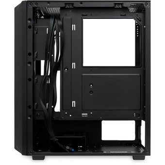  Корпус HSPD M730 (M730-TGBK), без БП, Mesh Mid Tower, Black, TG, 0.4 SPCC, no fans, E-ATX, ATX, mITX, 155/280/175-200mm, 2x2.5", 7xPCI, 1 