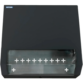  Шкаф коммутационный NTSS NTSS-SOHO5U-BL настенный 5U 520x140мм черный 