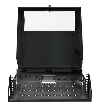  Шкаф коммутационный NTSS NTSS-SOHO5U-BL настенный 5U 520x140мм черный 
