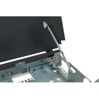  Шкаф коммутационный NTSS NTSS-SOHO5U-BL настенный 5U 520x140мм черный 