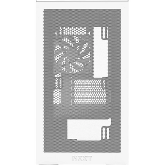  Корпус NZXT H3 Flow (CC-H31FW-01) без БП (2025), Midi-Tower, TG, 1x120mm, 1xUSB-A 3.2 + mATX, mITX White 