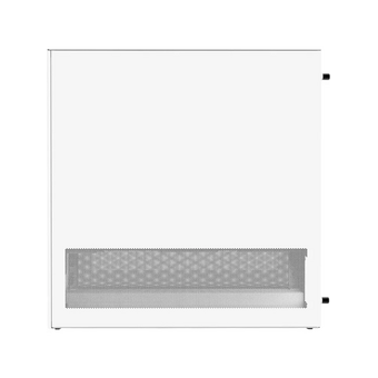  Корпус NZXT H3 Flow (CC-H31FW-01) без БП (2025), Midi-Tower, TG, 1x120mm, 1xUSB-A 3.2 + mATX, mITX White 