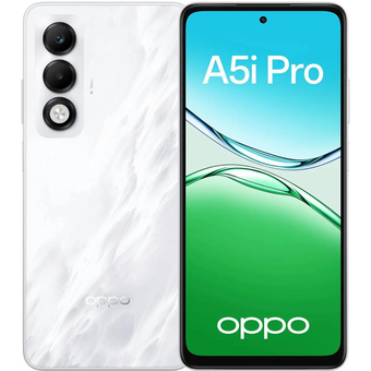  Смартфон Oppo A5i Pro 128Gb 8Gb белый жемчуг 