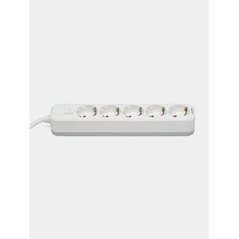  Сетевой фильтр Deli ET438 3м (5 розеток) белый 
