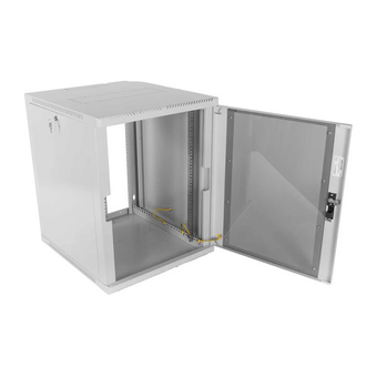 Шкаф коммутационный ЦМО ШРН-12.500 настенный 12U 600x529мм серый   Шкаф коммутационный ЦМО ШРН-12.500 настенный 12U 600x529мм серый