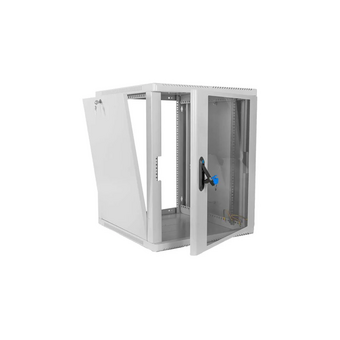 Шкаф коммутационный ЦМО ШРН-12.500 настенный 12U 600x529мм серый   Шкаф коммутационный ЦМО ШРН-12.500 настенный 12U 600x529мм серый