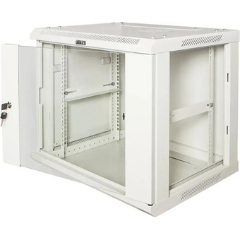  Шкаф коммутационный Lanmaster Pro TWT-CBWPG-12U-6X4-GY настенный 12U 600x450мм серый 