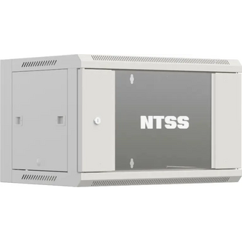  Шкаф коммутационный NTSS Премиум NTSS-W6U6045GS-2 настенный 6U 600x450мм серый 