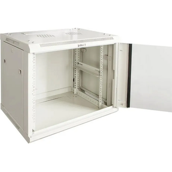  Шкаф коммутационный Lanmaster Pro TWT-CBWPG-12U-6X4-GY настенный 12U 600x450мм серый 