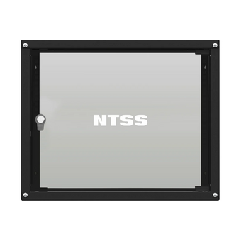  Шкаф коммутационный NTSS Lime NTSS-WL9U5545GS-BL настенный 9U 550x450мм черный 
