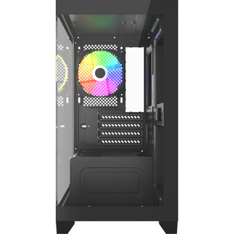  Корпус Accord ACC-350-02B, mATX, без БП, черный 