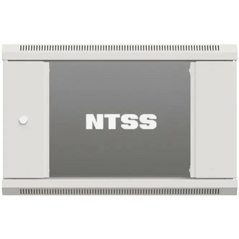 Шкаф коммутационный NTSS Премиум NTSS-W12U6045GS-2 настенный 12U 600x450мм серый   Шкаф коммутационный NTSS Премиум NTSS-W12U6045GS-2 настенный 12U 600x450мм серый