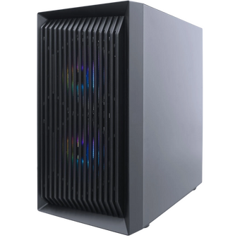  Корпус 1STPLAYER Black.SIR BS-2 ARGB Black (BS-2-BK-3F7) / mATX / 3x120mm ARGB fans 