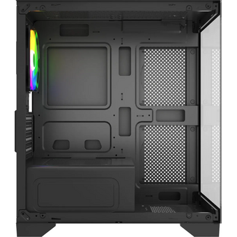  Корпус Accord ACC-350-02B, mATX, без БП, черный 