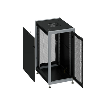 Шкаф коммутационный Sysmatrix SL 6622.933 напольный 22U 600x600мм черный 