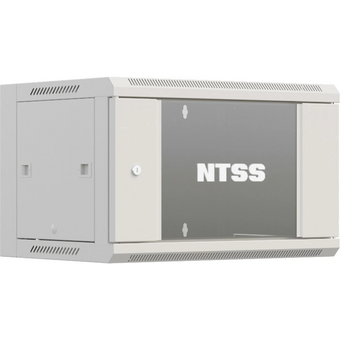  Шкаф коммутационный NTSS Премиум NTSS-W15U6060GS настенный 15U 600x600мм серый 