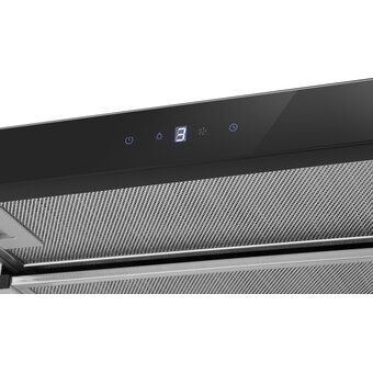  Вытяжка Weissgauff TEL 600 2M Black Glass 