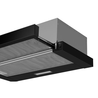  Вытяжка Weissgauff TEL 600 Black Glass 