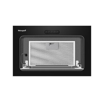  Вытяжка Weissgauff Aura 456 PB Black Glass 