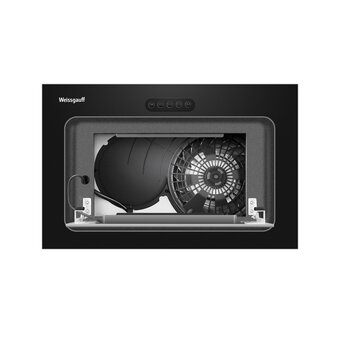  Вытяжка Weissgauff Aura 456 PB Black Glass 
