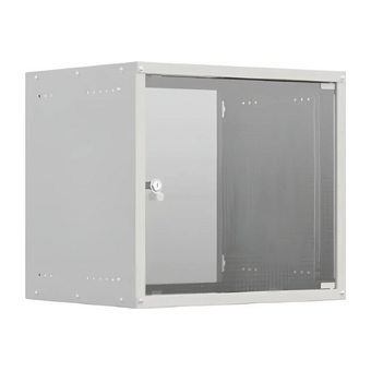  Шкаф коммутационный NTSS Lime NTSS-WL9U5545GS настенный 9U 550x450мм серый 